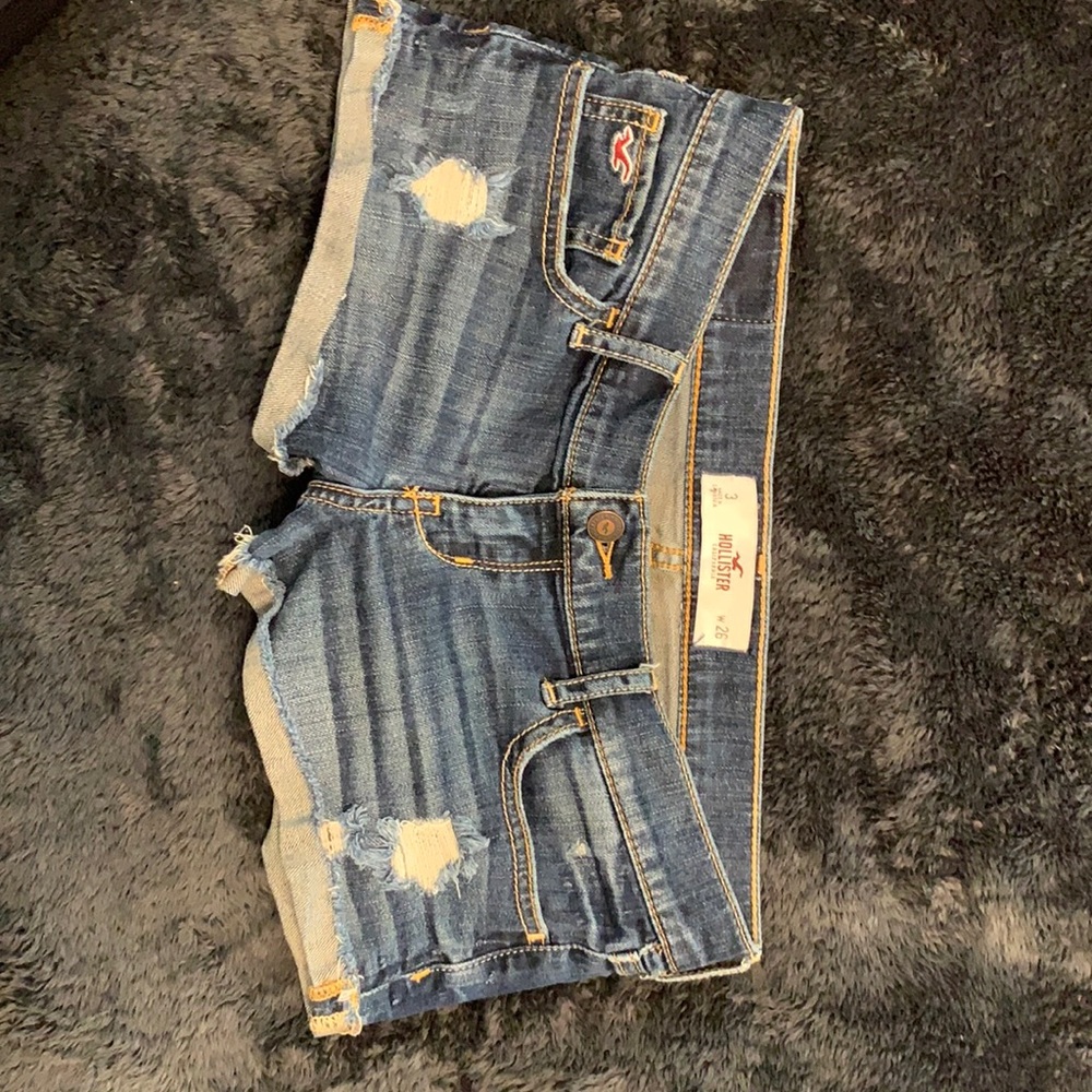 Hollister jean shorts